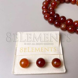 სარდიონი/Carnelian მძივი