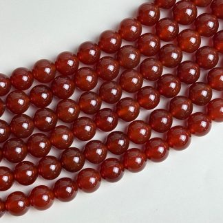 სარდიონი/Carnelian (სერდოლიკი) მძივი 10მმ