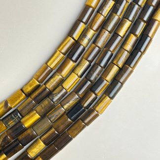 ვეფხვის თვალი მძივი მილი 12x8მმ